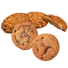 American of filled cookies